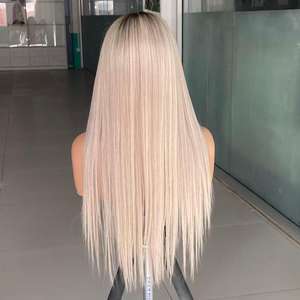 Parrucca Hot Beauty in Capelli Umani Veri Biondi 613, 13x6, con Nodi Decolorati, HD Trasparente, Frontale in Pizzo Biondo 613 - Product Image 2