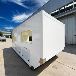 Cápsula de Autocaravana de 18 Pies de FRP para Camioneta de Plataforma Plana con Ángulo de Salida para Vehículo Recreativo de Expedición y Bricolaje - Product Image 6