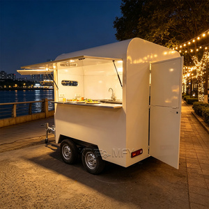Modern <b>Burger</b> Mobile Horse <b>Box</b> Truck Fully Equipped Ice Cream Cart Multi Functional Food Trailer - Product Image 4