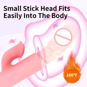 Máquina Sexual Multifunción Recargable por USB para Mujeres, Vibrador de Punto G, Dildo Elástico con Calor, Estimulador de Clítoris con Rotación - Product Image 5