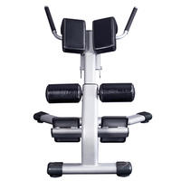 Chaise romaine réglable, banc d'hyperextension robuste, machine d'extension dorsale pour entraînement du bas du dos à domicile