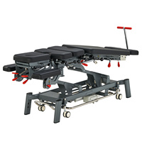 Mt Fairworth-381 Mobilier d'hôpital Traitement électrique Massage Physiothérapie Lit Table de traction orthopédique Lit chiropratique