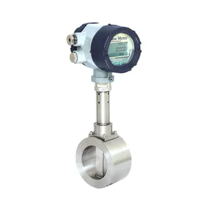 TEMGB Air Flow Vortex Meter Gas Flow Sensor Liquid Flow Meter vortex flowmeter price