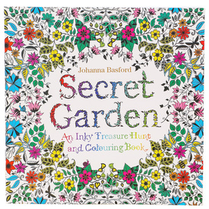 Livre de coloriage anglais <span class=keywords><strong>Secret</strong></span> Garden Adult Stress Reduction Hand colouring book Student colouring book Graffiti - Product Image 1