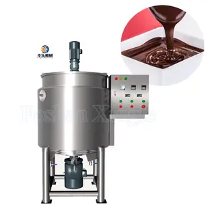 Omogeneizzatore crema per il viso lozione per il corpo emulsionante macchina per la produzione di cioccolato formaggio riscaldato serbatoio di miscelazione per riscaldamento elettrico da 200 litri