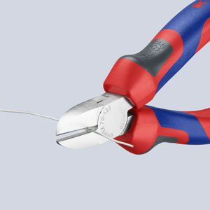 KNIPEX 70 05 125 คีมตัดแนวทแยงพร้อมด้ามจับแบบสบายมือชุบโครเมียม 125 มม. - Product Image 3