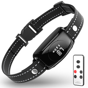 नए कुत्ते ट्रेनर में एक पोर्टेबल रिमोट कंट्रोल 2-इन-1 कुत्ते प्रशिक्षण कॉलर 7 समायोज्य संवेदनशीलता सेटिंग्स के साथ - Product Image 1