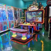 Machine de jeu d'arcade de tir aux extraterrestres à pièces de monnaie de 42 pouces pour adultes, jeu vidéo