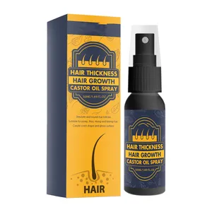 Dense hair castor oil nutrient solution prevents hair losssolidifies hair, moisturizes hair follicles, massages and repairs hair