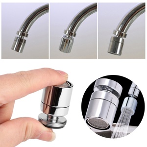 Adaptateur fileté mâle 22 mm en laiton chromé pour aérateur de robinet d'eau, diffuseur d'extrémité de robinet pivotant à 360 degrés - Product Image 6