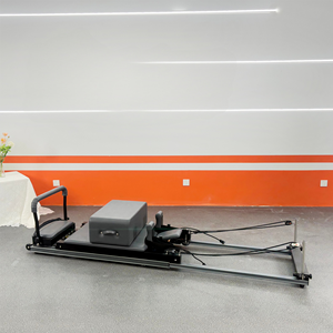 เครื่องออกกำลังกายแบบพกพาอเนกประสงค์รุ่นใหม่สำหรับใช้ในบ้าน  แบบดึงออกได้ ทำจากอะลูมิเนียม สำหรับพิลาทิส รีฟอร์เมอร์ - Product Image 2