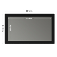 Nuevo Monitor Industrial LED HD de 15.6 Pulgadas con Marco Abierto, Pantalla Multitáctil, Entrada USB de Aluminio, Serie Empresarial, Monitor LCD