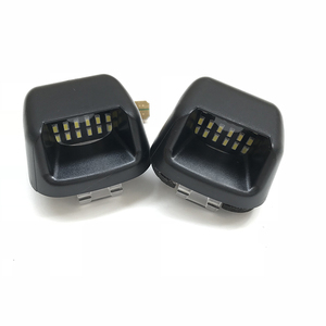 Luz LED para matrícula, iluminación con tubo de neón rojo OLED, Compatible con Navara D40 Frontier Titan Xterra Armada <span class=keywords><strong>Suzuki</strong></span> Equator - Product Image 5
