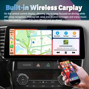 Reproductor de Video para Auto con Pantalla de 12.3 Pulgadas y Resolución 1920*720, Android 13, para Mitsubishi Outlander 3 2012-2018, GPS, Multimedia, Carplay, Unidad Principal - Product Image 2