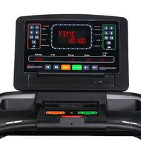 Tapis roulant électrique intelligent commercial de grande taille pour la maison et la salle de sport, nouvelle arrivée, moteur 7.0HP, inclinaison automatique, écran LED, 0-25 km/h, stable