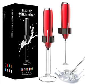 Fouet Électrique Portable Style Moderne pour Cuisine, <span class=keywords><strong>Mousseur</strong></span> à <span class=keywords><strong>Lait</strong></span> Facile à Utiliser et Pratique - Product Image 5