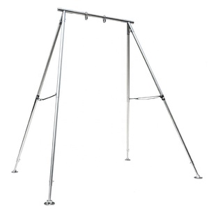 Aerial Sik Rig Yoga Swing <strong>Frame</strong> Stainless Steel Stand Height Adjustable Support <strong>Frames</strong> <strong>for</strong> Yoga <strong>Hammock</strong> Silks Hoop - Product Image 2