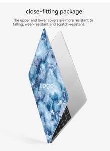 Bán Hot Thời Trang mô hình bằng đá cẩm thạch trường hợp đối với Macbook bảo vệ PC cứng máy tính xách tay bìa cho Macbook 13Pro A2251/a2289/a2338 - Product Image 3