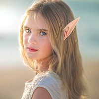Boucles d'oreilles féeriques pour déguisement, oreilles de Pixie, doux et pointues, déguisement de fête d'halloween, accessoires