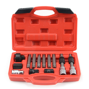 13 <b>Pc</b> Generator Pulley Removal Tool <b>Set</b> 1/2 In Drive Carbon Steel Auto Repair Tools With Case - Product Image 1