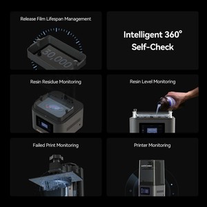 Imprimante 3D Anycubic Mono 4 Ultra 10K avec impression rapide en résine LCD 120 mm/h, résolution 10K - Product Image 3