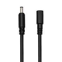 Câble d'extension d'alimentation CC Hongjixin 5,5 mm x 2,5 mm DC5525 12V 3M RoHS/Reach pour caméras de surveillance CCTV et bandes LED