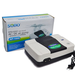Pompa udara baterai AC/DC akuarium tangki ikan Portable - Product Image 1