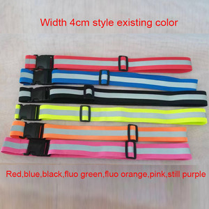 Ceinture de sécurité réfléchissante à haute visibilité - Élastique réglable, entrepôt, construction, logistique, gilet de travail de nuit - Product Image 4