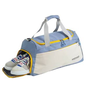 Bolsa Deportiva de Gimnasio al por Mayor con Compartimento Impermeable para Zapatos y Bolsillo para Ropa Mojada, Bolsas de Viaje - Product Image 3