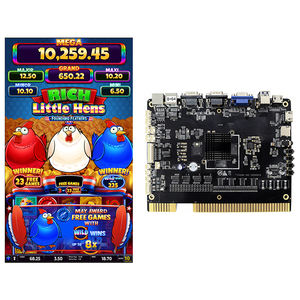QIQU America Populaire Carte PCB de jeu d'arcade verticale à écran tactile pour jeux de compétences, Nouveau jeu Rich Little Hens Founding Fathers - Product Image 3