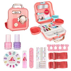 ZYRA JOUETS ZR-28A bébé fabricant de beauté vendeur personnalisé enfants <span class=keywords><strong>faux</strong></span> ongles enfants belle fille cosmétique enfant <span class=keywords><strong>maquillage</strong></span> - Product Image 1