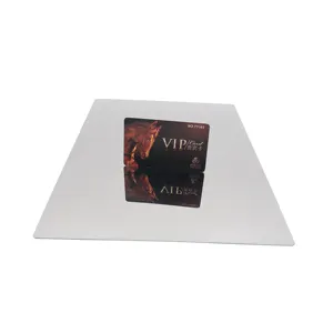 Glossy press steel plates for laminating cards