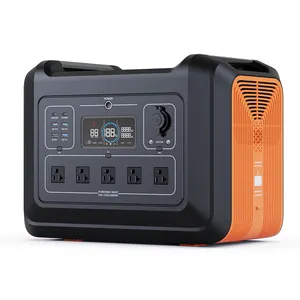 Generador Solar Portatil 2400W Powerstation Tragbare Kraftwerk LiFePO4 Batterie Générateur portable Centrale solaire