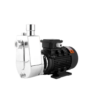 automatic self-priming water pump stainless steel self-priming centrifugal pump clean water booster pump