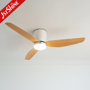 Ventilador de techo LED 1stshine Ventilador de techo interior Techo 52 pulgadas Ventilador de techo ajustable de montaje empotrado con control remoto - Product Image 1