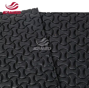 맞춤형 검은색 뼈무늬 미끄럼 방지 밑창 신발 제작용 고무 시트 고무 시트 신발 밑창 재료 - Product Image 3