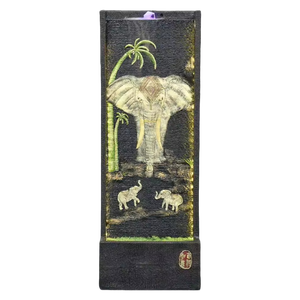 <span class=keywords><strong>D</strong></span>écoration murale moderne en forme de cascade, fontaine zen <span class=keywords><strong>d</strong></span>'intérieur avec système de recirculation <span class=keywords><strong>d</strong></span>'<span class=keywords><strong>eau</strong></span>, pompe silencieuse, pour la maison, <span class=keywords><strong>le</strong></span> bureau et <span class=keywords><strong>le</strong></span> jardin - Product Image 1