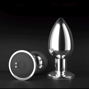 Telecomando senza fili 10 frequenza Silicone vibrante anale <span class=keywords><strong>Plug</strong></span> stimolante anale per le coppie - Product Image 5