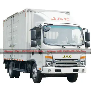 Überlegene Qualität 2 Tonnen 3 Tonnen 4 Tonnen 5 Tonnen Licht JAC Cargo Truck Box Truck Für den Verkauf