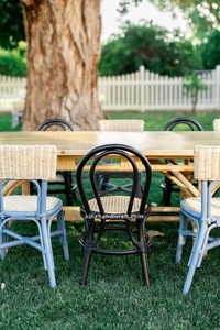 Silla Infantil de Ratán Hecha a Mano, Ecológica, para Eventos Interiores y Exteriores, Fiestas Infantiles, Bodas, Muebles para Eventos - Product Image 5