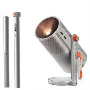 Proyector Portátil XGIMI MoGo 4 Laser 2025, PowerBase con 5 Horas de Reproducción, Google TV, <span class=keywords><strong>Netflix</strong></span>, Soporte Ajustable de 360°, Full HD 450 - Product Image 1