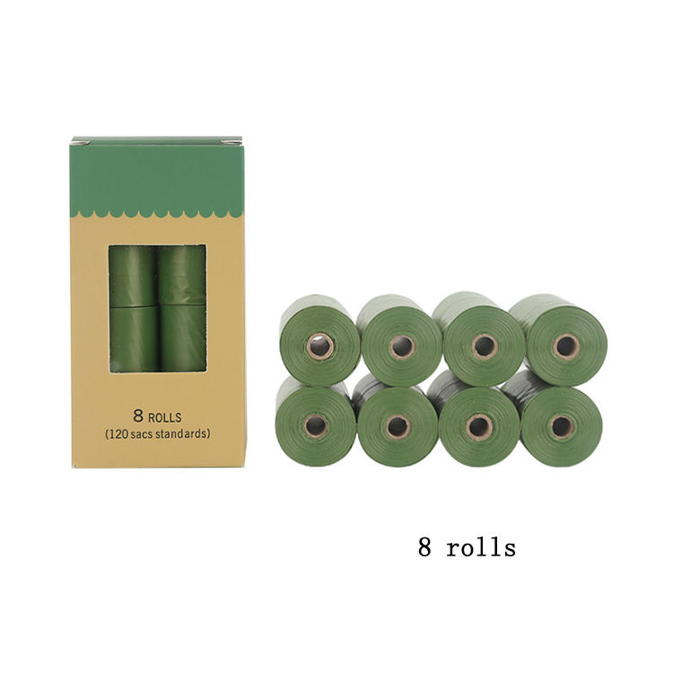 8 rolls green