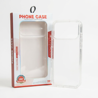 Coque transparente pour smartphone en PC de qualité supérieure, antichoc, transparente, pour iPhone 12 13 14 15 16 17 Pro Max
