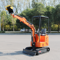 Chine Usine OEM Service Ferme Mini Pelle Multifonction 1 Tonne Mini Digger Maison Micro Bagger Petite Pelle 1000kg Vente