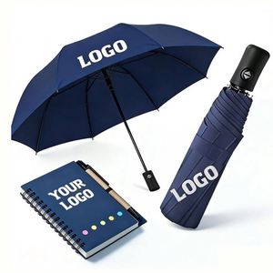Parapluies personnalisés en gros pour événements promotionnels, cadeaux d'entreprise, parapluies résistants au vent en vrac - Product Image 1