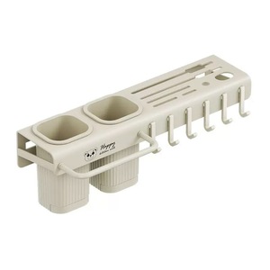 Soporte integrado para cuchillos y palillos Yihengda, de acero al carbono, para montar en la pared, multifuncional, para almacenamiento en la cocina. - Product Image 5