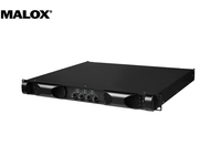 Amplificateur de puissance professionnel MALOX K4800 4 canaux classe D 1U en métal 800Wx4 pour son surround Impédance 4/8/2 Ohm