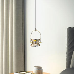 Lámpara Colgante Pequeña de Alta Gama con Altura y Ángulo Ajustables para Recepción de Hotel, Bar, Uso Junto a la Cama; Fuente de Alimentación CA, Nuevo Estilo de Foco - Product Image 4