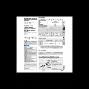 Pièces pneumatiques CM2KF40-220Z de modèle de cylindre d'air pneumatique de SMC - Product Image 1