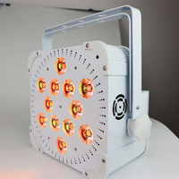 Stade professionnel Dmx Dj contrôleur équipement d'éclairage église événement lumières extérieur plat Mini Led 12X18W Par lumière pour mariage